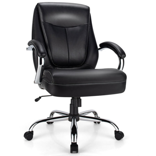 Tall Leather Office Chair Task Chair