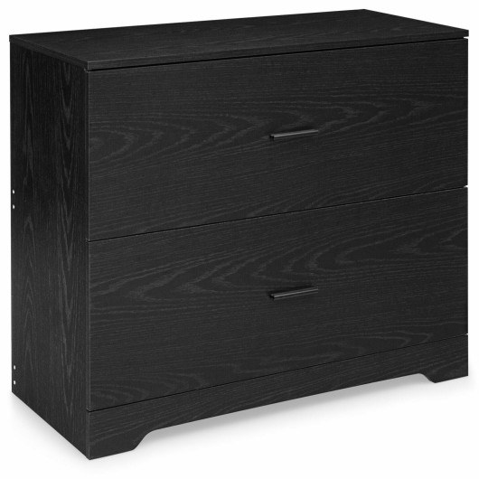 Image of 2-Drawer Lateral File Cabinet with Adjustable Bars for Home and Office
