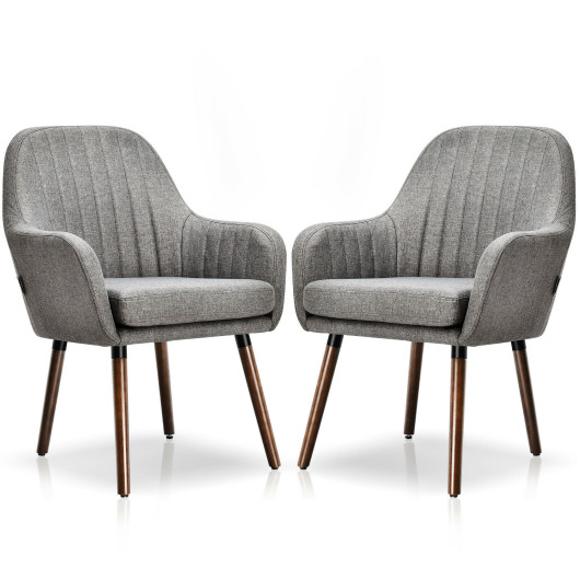 Accent Chairs Legs Gray