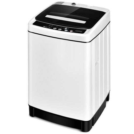 Full-Automatic Washing Machine 1.5 Cu. Ft 11 LBS Washer and Dryer -White