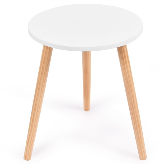 Image of Small Modern Round Coffee Tea Side Table