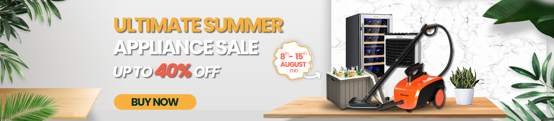 summer appliance sale,up tp 40%off,smart air conditioners