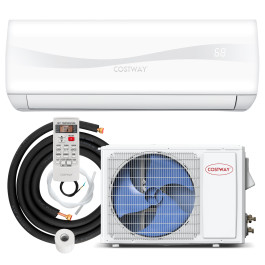 12000BTU 17 SEER2 208-230V Ductless Mini Split Air Conditioner and Heater