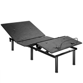 Ergonomic Adjustable Bed Base with Head and Foot Incline