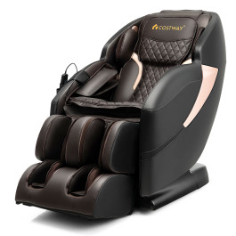 Zero Gravity SL-Track Electric Shiatsu Massage Chair with Intelligent Voice Control