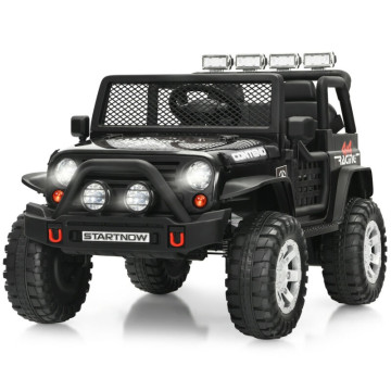 12V Kids Remote Control Electric  Ride On Truck Car with Lights and Music