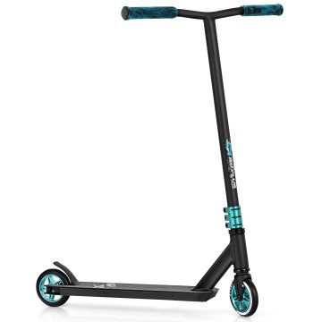 Freestyle Tricks High-End Pro Stunt Scooter with Luminous Aluminum Deck