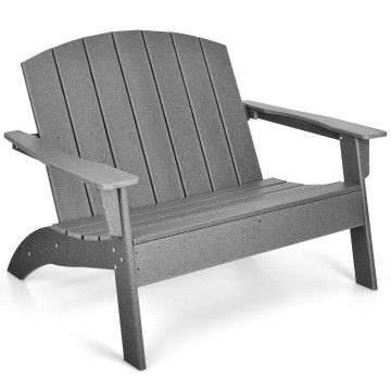 HDPE Patio Adirondack Chair for Porch Garden Backyard