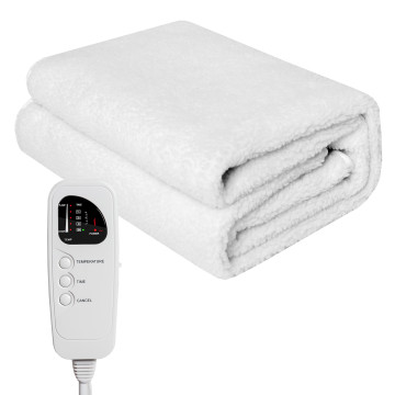 71 x 31 Inch Massage Bed Warmer Heating Pad with 5 Heat Settings