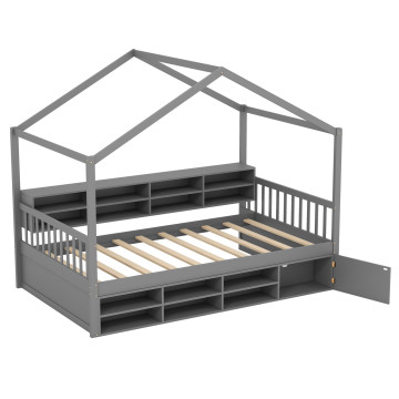 Trundle with 14 Storage Cubes