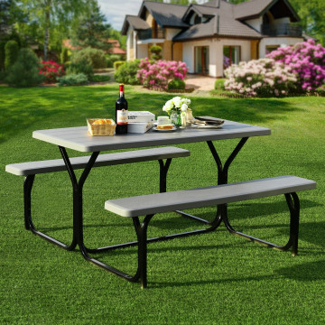HDPE Picnic Table Bench Set 1
