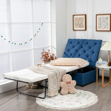 Folding Ottoman Sleeper Bed