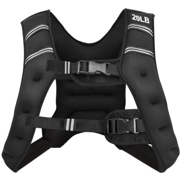 Training Weight Vest Workout Equipment with Adjustable Buckles and Mesh Bag