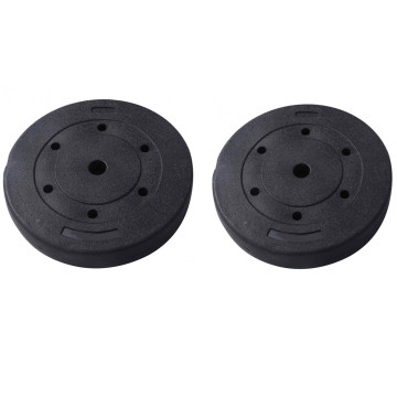 8kg x 2 Standard Strength Training 1.2 Inch Hole Weight Plates