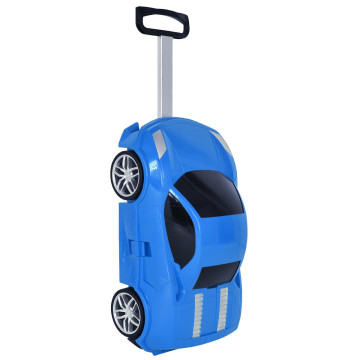 2.4 G Radio Control Kid Car Shape Travel Trolley Suitcase