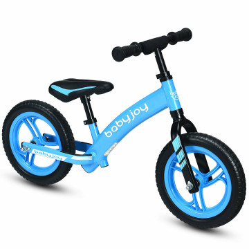 12 Inch Kids No-Pedal Balance Bike with Adjustable Seat