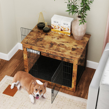 with 2 Lockable Doors & A Soft Cushion