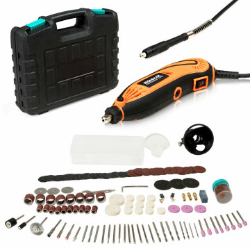 Electric Rotary Tool Kit Variable Speed 140 Pieces Accessories
