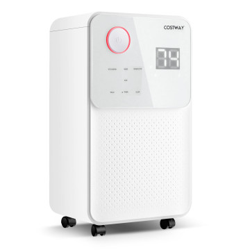 32 Pints 2000 Sq. Ft Dehumidifier for Home and Basements with 3-Color Digital Display