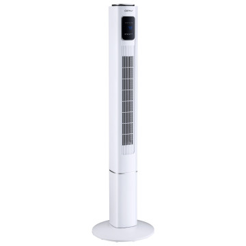 Portable 48 Inch Oscillating Standing Bladeless Tower Fans with 3 Speeds Remote Control