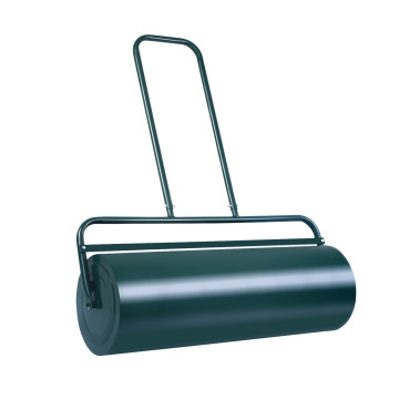 36 x 12 Inch Tow Lawn Roller Water Filled Metal Push Roller