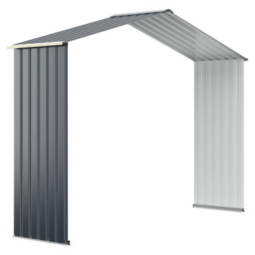 Outdoor Storage Shed Extension Kit for 9.1 Feet Shed