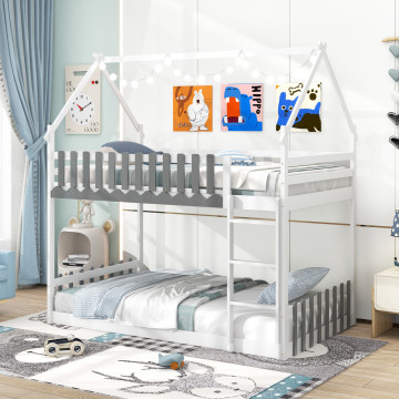 Twin over Twin Bunk Bed