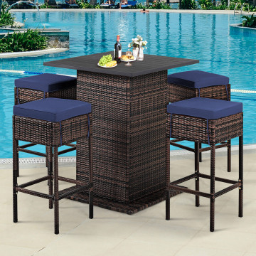 Patio Bar Furniture Set