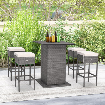 Patio Bar Furniture Set