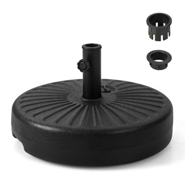 20 Inch Fillable Heavy-Duty Round Umbrella Base Stand
