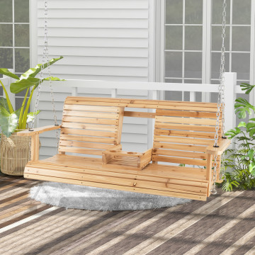 Fir Wood with with Cup Holder