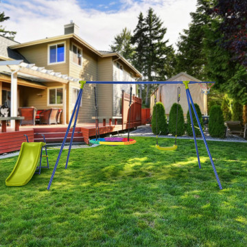 with Slide and Basketball Hoop