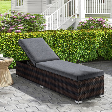 Lounge Chair with 4-level Backrest