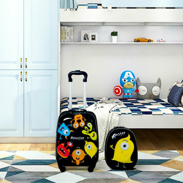 $46! 2 Pieces Kids Luggage Set 12 Inch Backpack and 16 Inch Rolling Suitcase