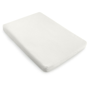 38 x 26 Inch Dual Sided Pack N Play Baby Mattress Pad with Removable Washable Cover