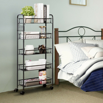 5 Tier with Mesh Basket