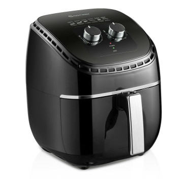 3.5 QT Electric 1300W  Hot Air Fryer with Timer& Temperature Control