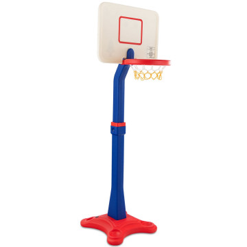 Easy Assemble HAHAKEE Basketball Hoop for Kids,Height-Adjustable Within 3.2FT-5.4FT Indoor and Outdoor 