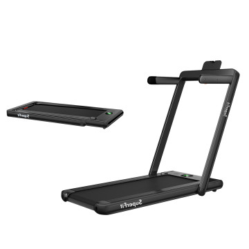 2.25HP 2 in 1 Folding Treadmill with APP Speaker Remote Control