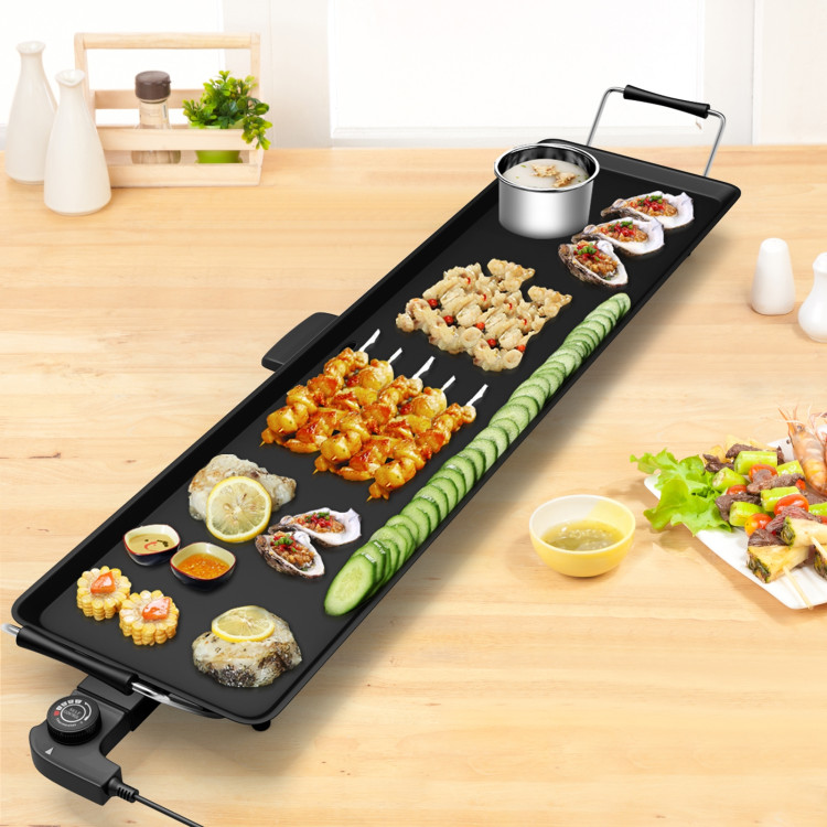 35 Inch Electric Griddle with Adjustable TemperatureCostway Gallery View 6 of 7