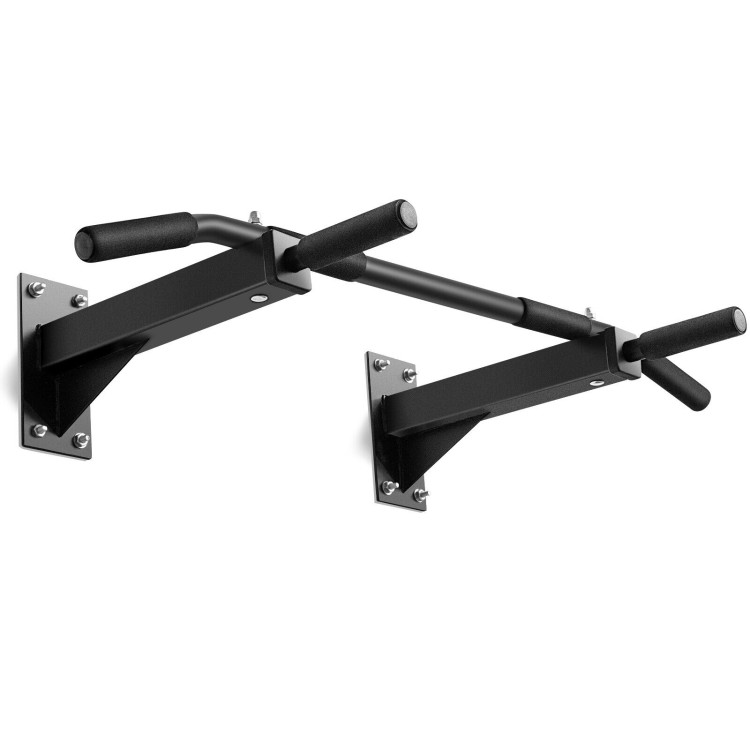 Wall Mounted Multi-Grip Pull Up Bar with Foam HandgripsCostway Gallery View 1 of 10