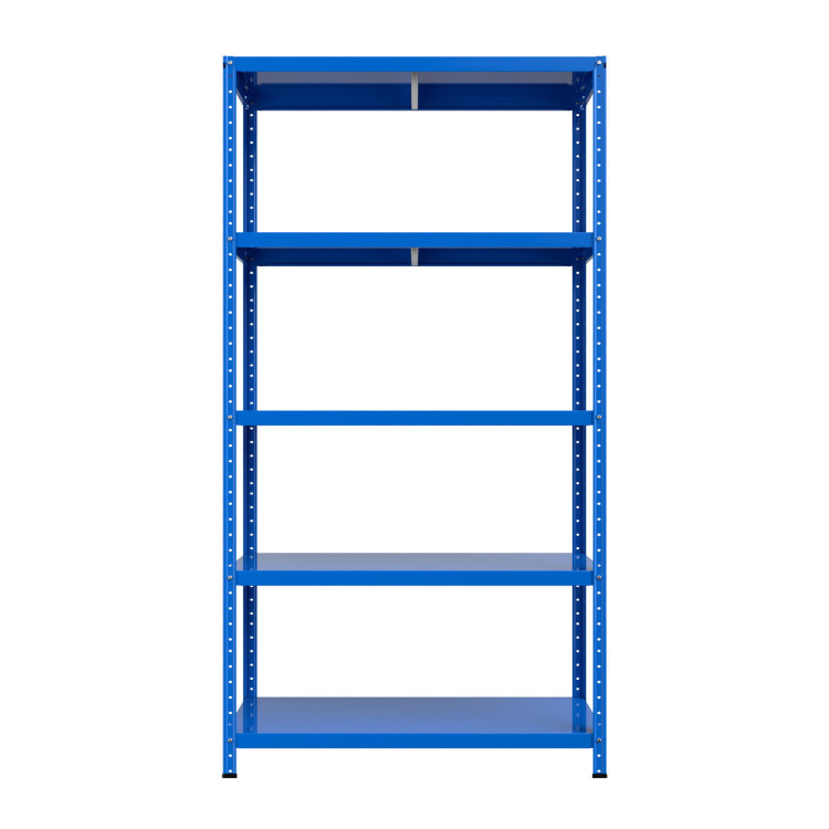 5-Tier Metal Utility Storage Rack for Free Combination-BlueCostway Gallery View 12 of 12