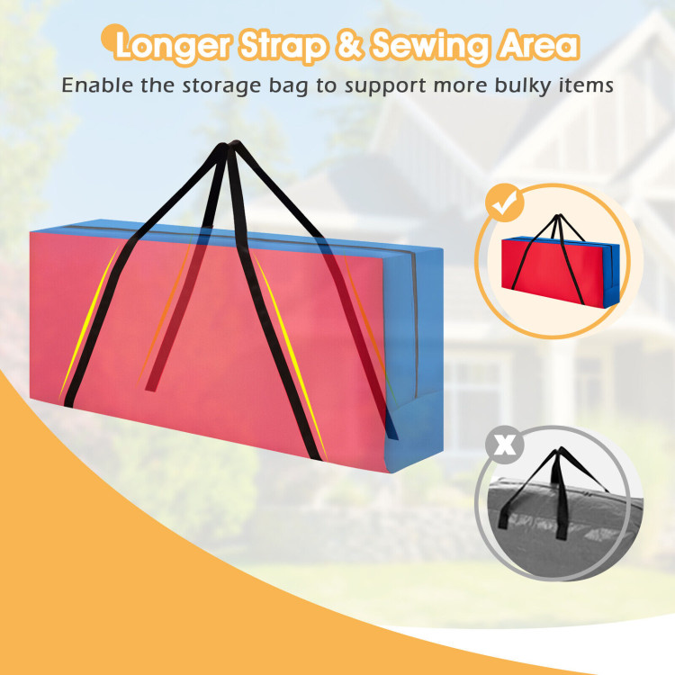 Giant Carry Storage Bag for 4 in a Row Game with Durable ZipperCostway Gallery View 8 of 9