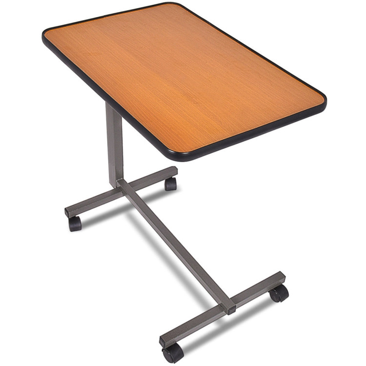 Overbed Rolling Food Tray TableCostway Gallery View 7 of 12