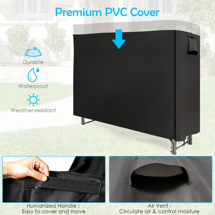 Pvc wood hotsell rack