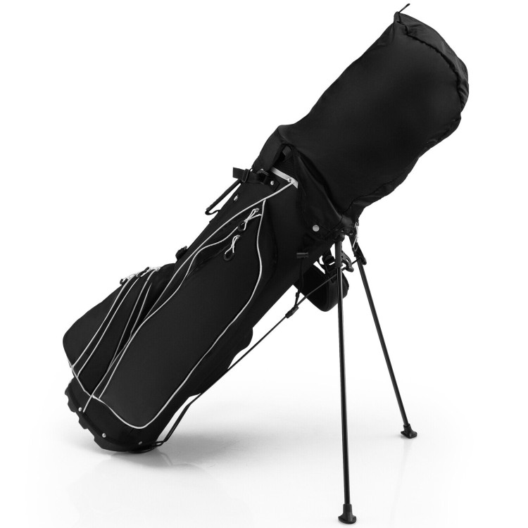 Men’s Profile Complete Golf Club Package Set Includes 10 Pieces-BlackCostway Gallery View 8 of 12