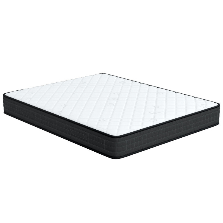 8 Inch Breathable Memory Foam Bed Mattress Medium Firm for Pressure Relieve-Full SizeCostway Gallery View 1 of 12