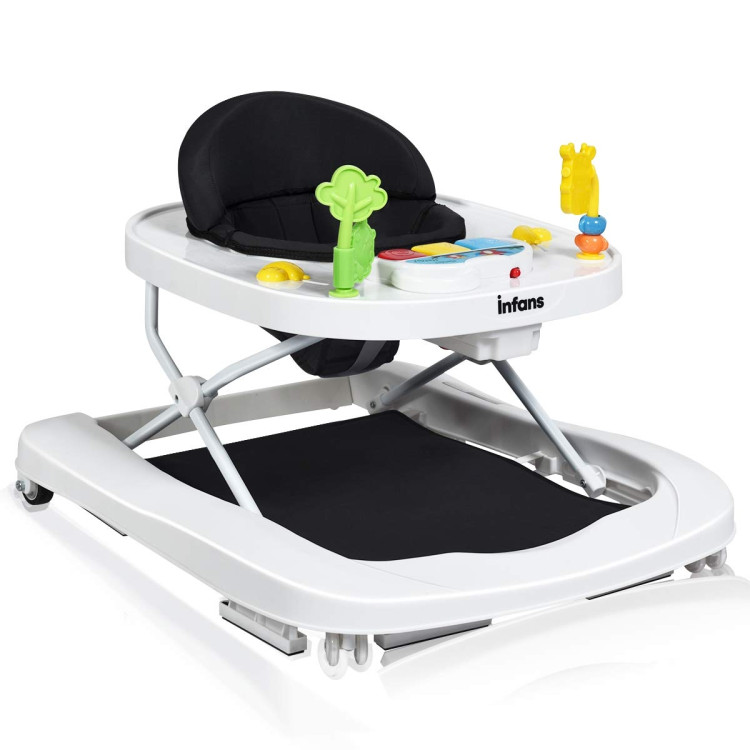 Baby Walkers with Wheel,Infant Walker for Babies with Adjustable  Height,Speed & Breathable Seat Cushion, Baby Walkers and Activity Center  for Boys