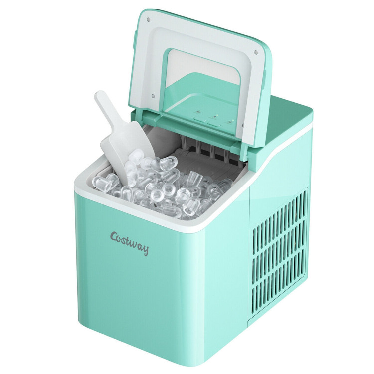 Costway Portable Ice Maker Machine Countertop 26Lbs/24H Self-cleaning