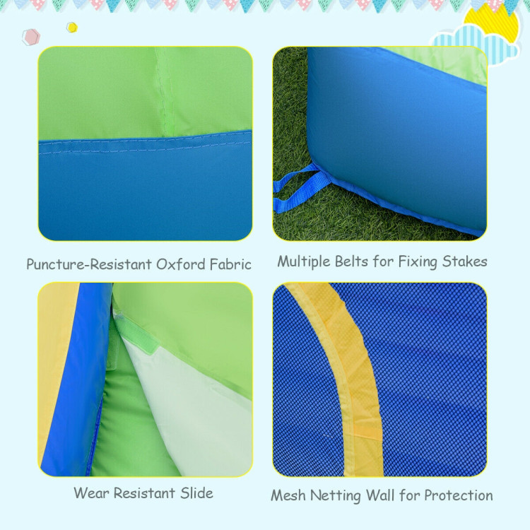 Inflatable Kid Bounce House Castle with BlowerCostway Gallery View 10 of 12